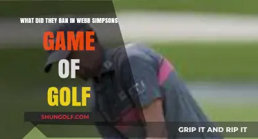 Webb Simpson's Golf Game: Surprising Bans and Restrictions Explained