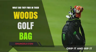 Unveiling the Secrets: A Peek Inside Tiger Woods' Golf Bag
