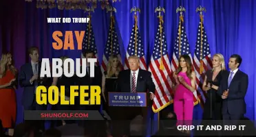 Trump's Remarks on Golfer: Unfiltered Opinions and Controversial Statements