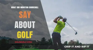 Winston Churchill's Witty and Wise Words on the Game of Golf