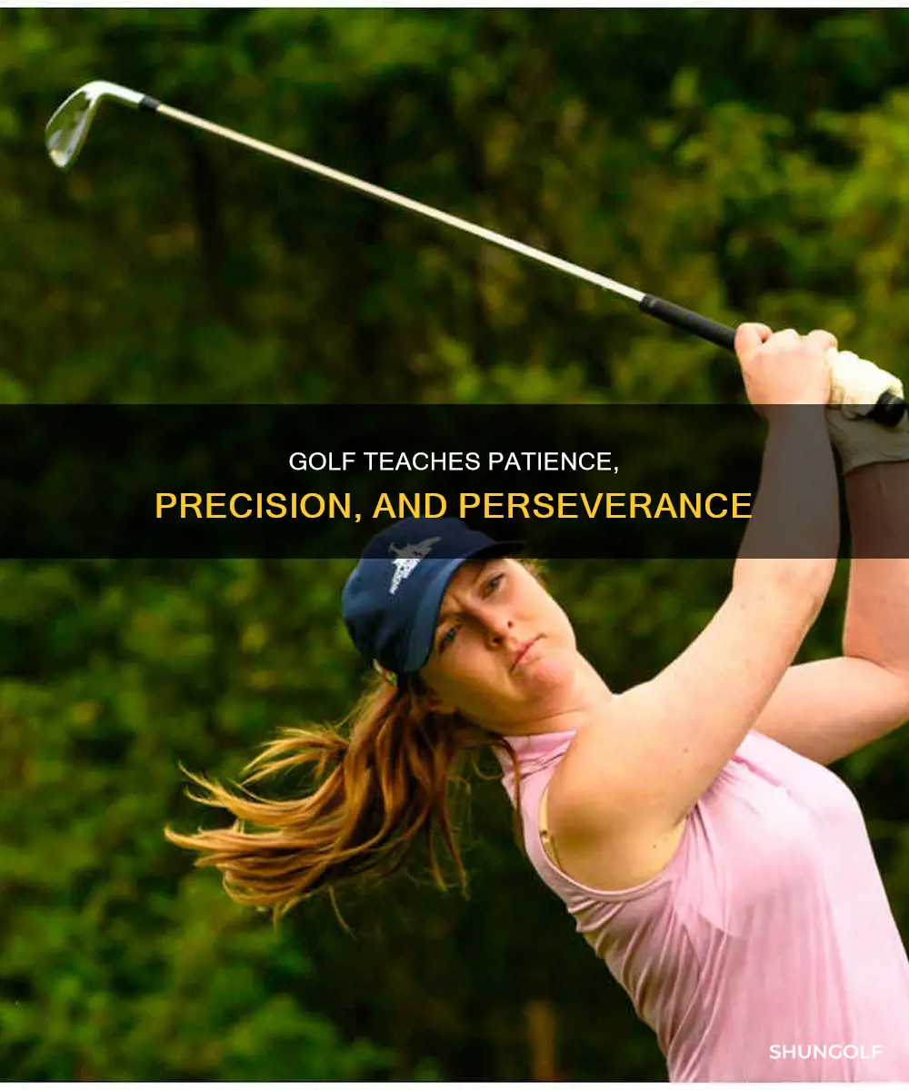 what did you learn from golf