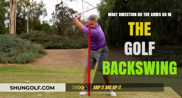 Mastering the Golf Backswing: Correct Arm Direction for Maximum Power
