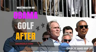 Obama's Golf Game: Disaster Response