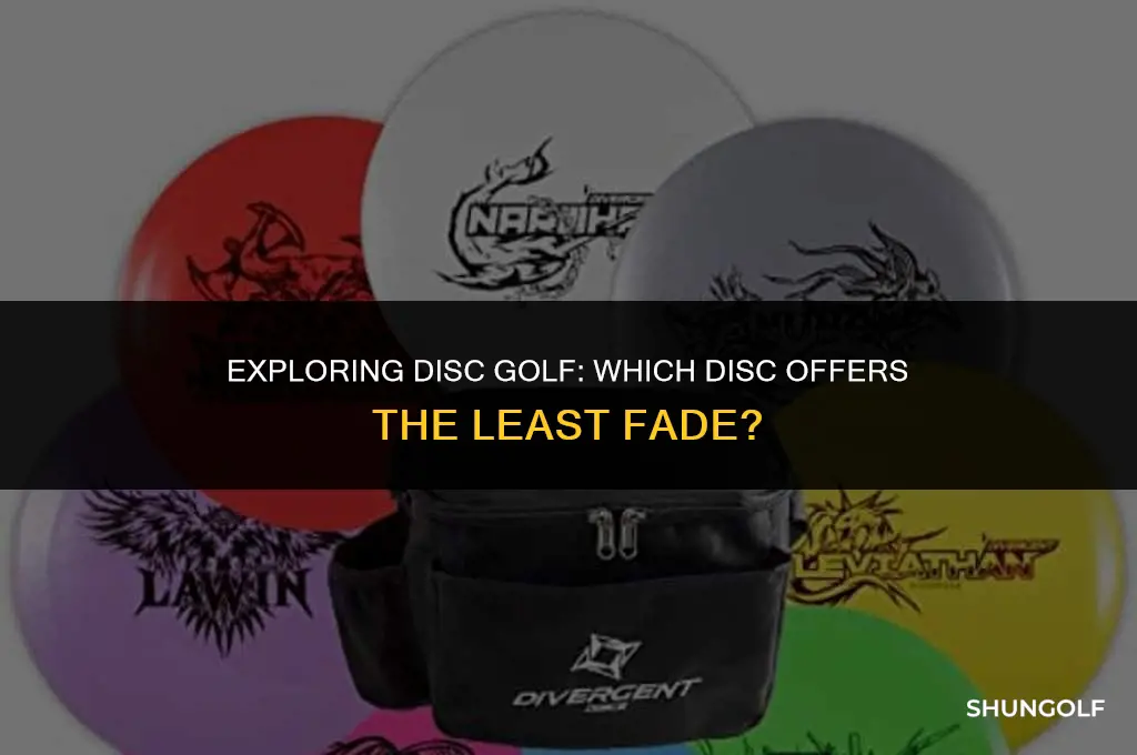 what disc golf disc has the least amount of fade