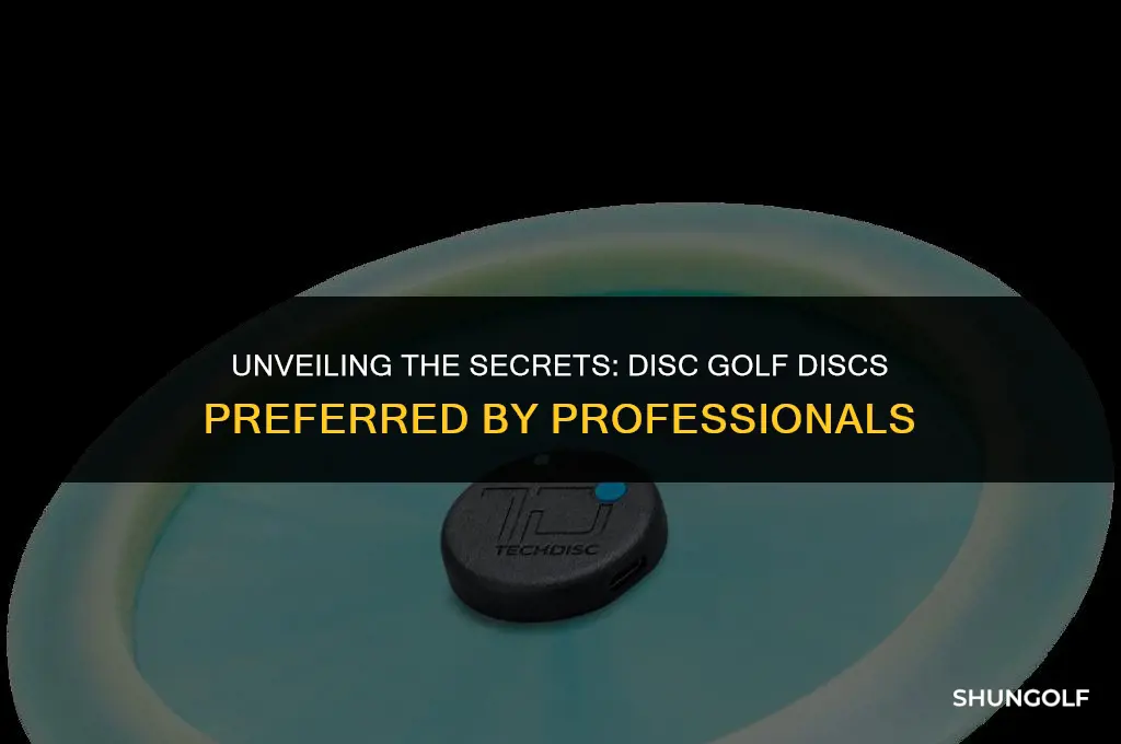 what disc golf discs do pros use