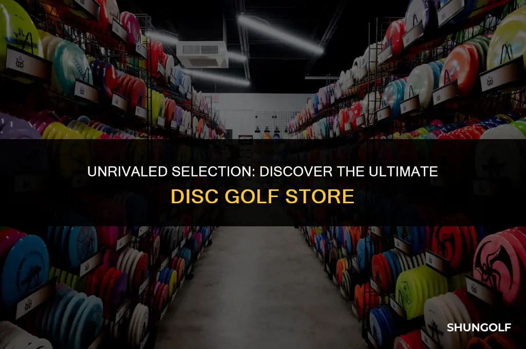 what disc golf storre has the best selection