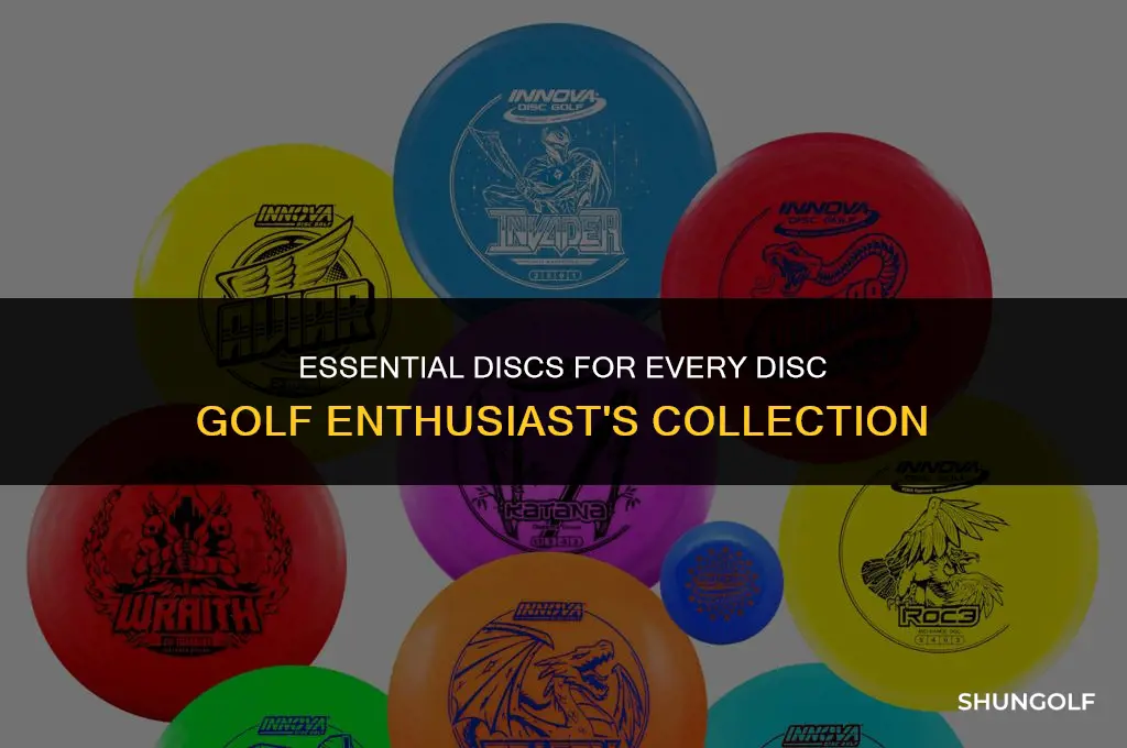 what discs are needed for disc golf