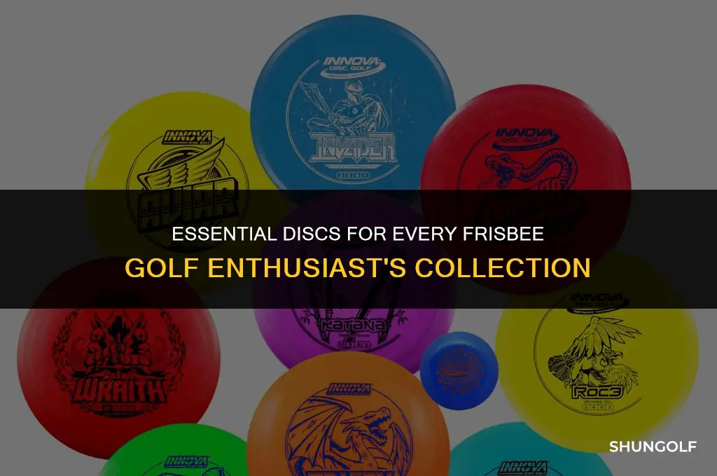 what discs do you need for frisbee golf