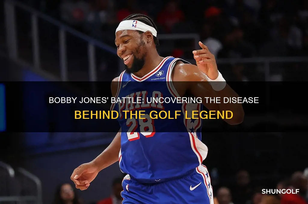what disease did golfer bobby jones have