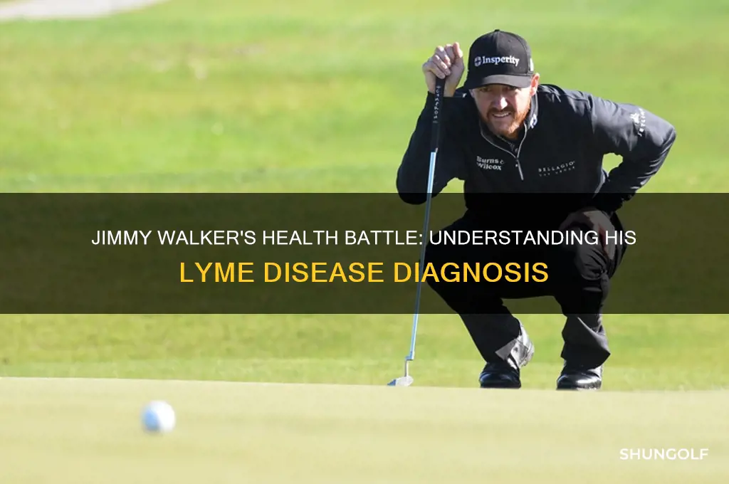 what disease does golfer jimmy walker have