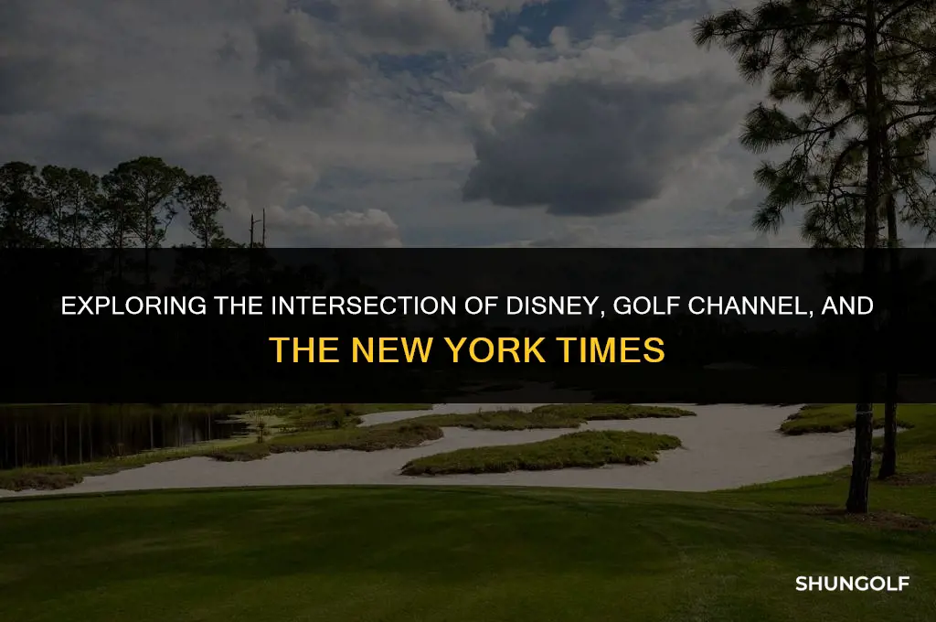 what disney and golf channel appear on nyt