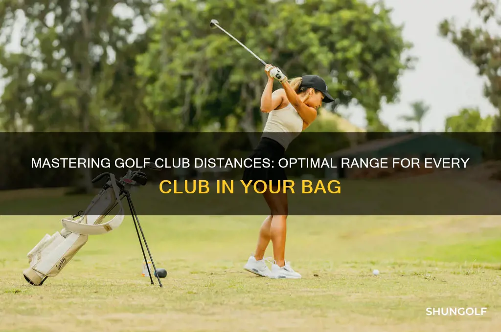 what distance for each golf club