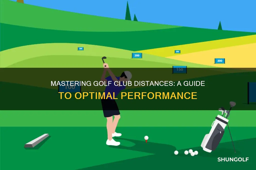 what distances for golf clubs