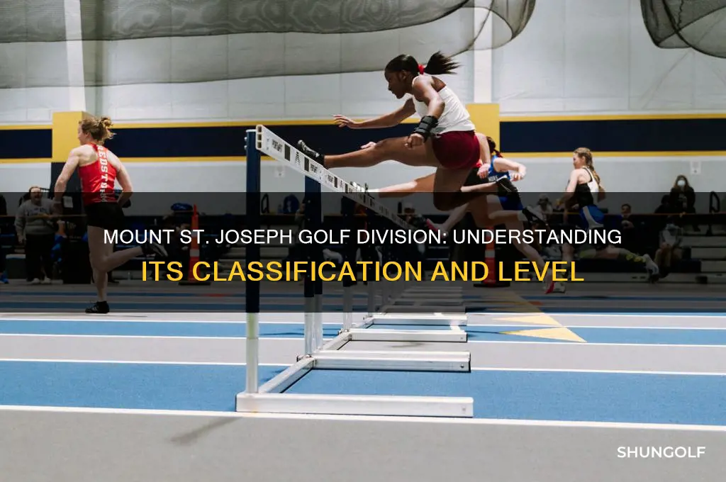 what division golf is mount st joseph