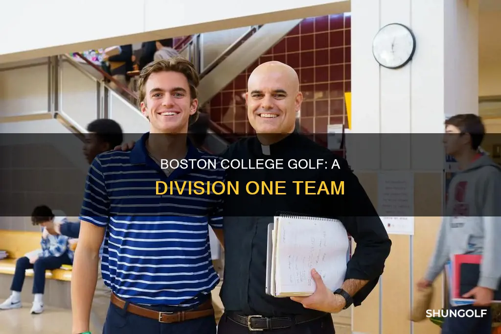 what division is boston college golf