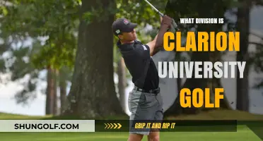 Clarion University Golf: What Division?