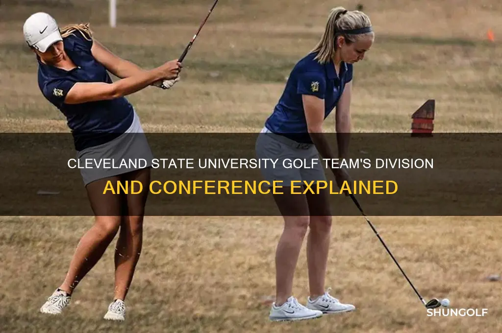 what division is cleveland state university golf