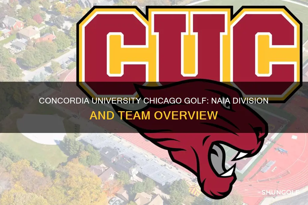 what division is concordia university chicago golf
