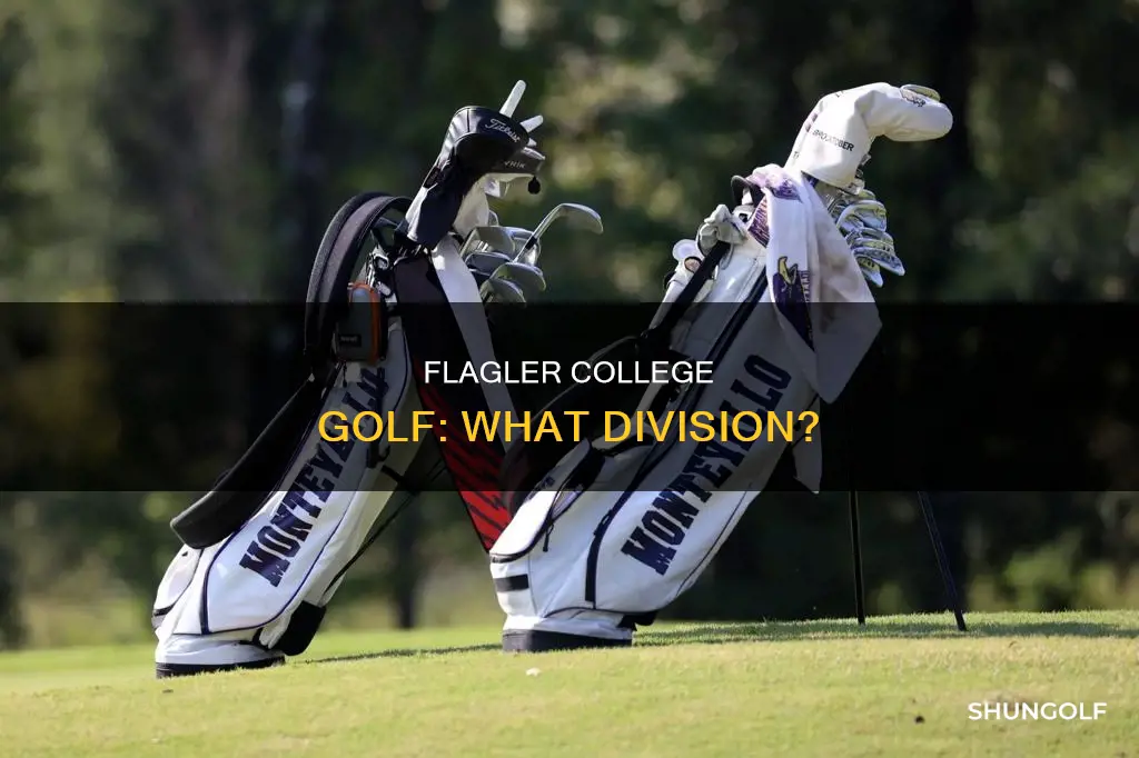 what division is flagler college golf