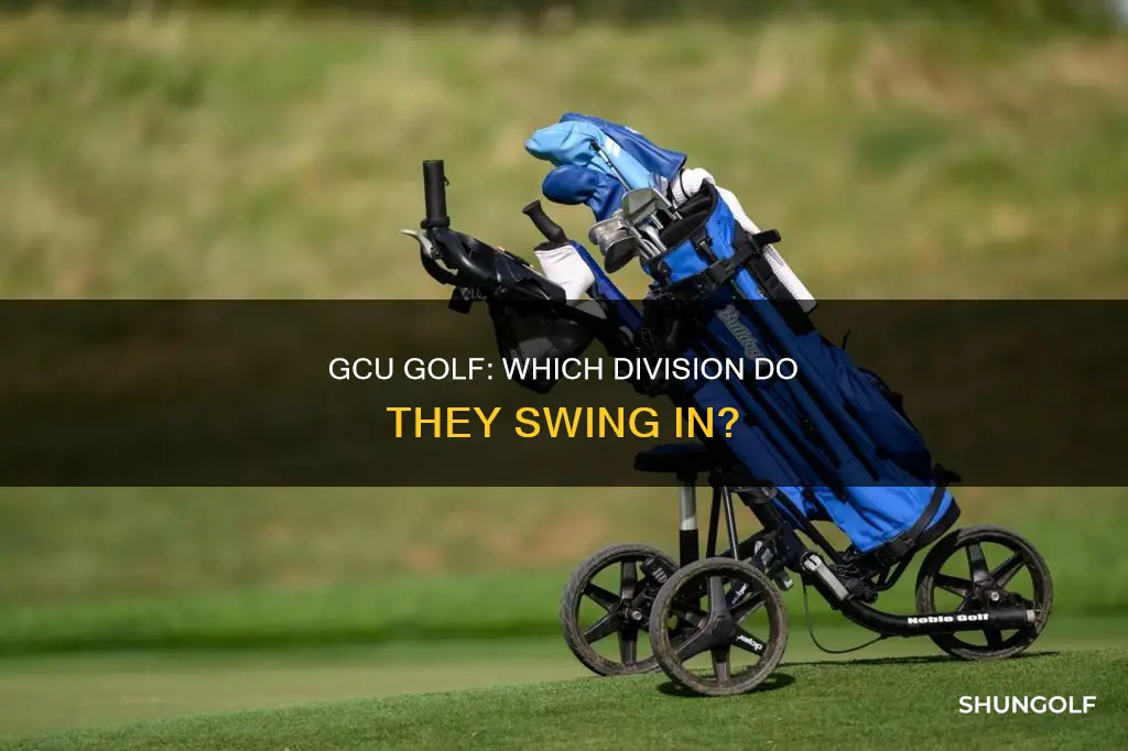 what division is gcu in golf