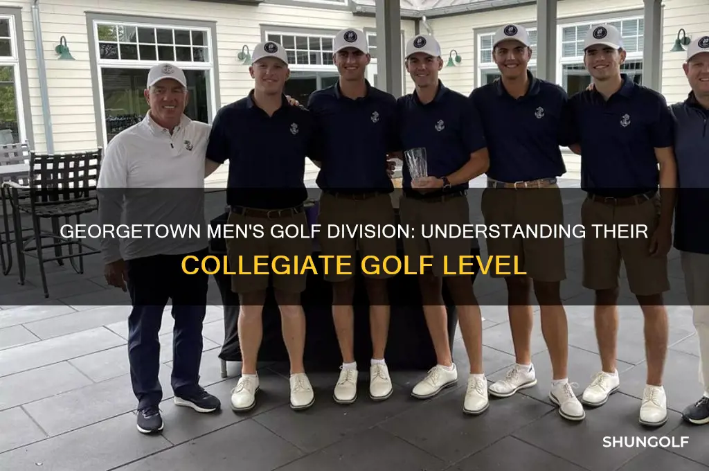 what division is georgetown men