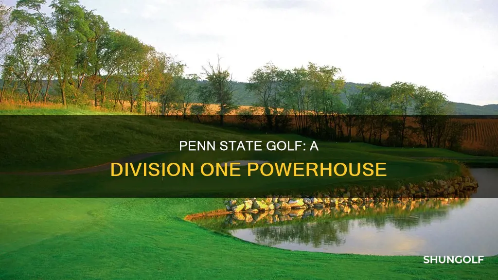 what division is penn state golf