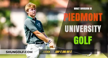 Piedmont University Golf: A Division III Legacy