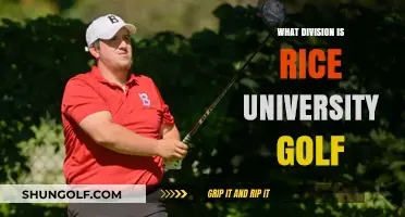 Rice University Golf: A Division I Sport
