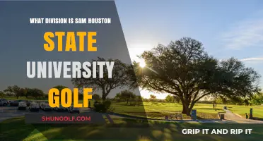 Sam Houston State University Golf Team's Division and Conference Explained