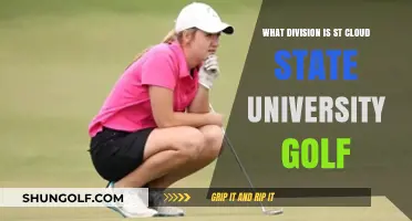 St. Cloud State University Golf Team's Division and Competitive Level