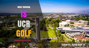 UCR Golf: A Division I Sport