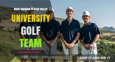 Utah Valley University Golf Team's Division and Competitive Level Explained