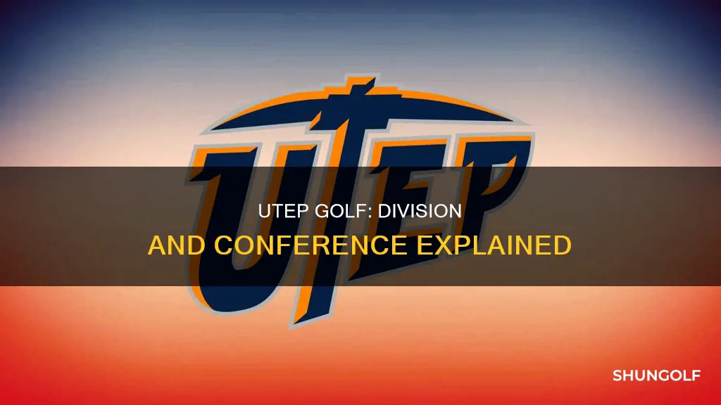 what division is utep golf