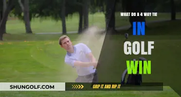 Unraveling the Rare Occurrence of a 4-Way Tie in Golf Wins