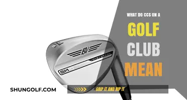 Understanding CCS on Golf Clubs: A Beginner's Guide to Club Markings