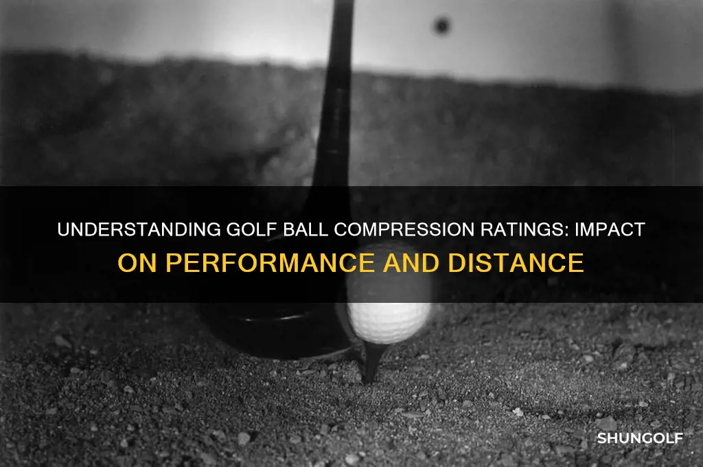 what do compression ratings do in golf