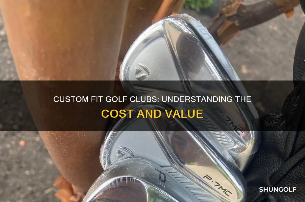 what do custom fit golf clubs cost