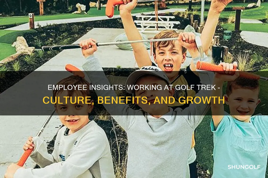 what do employees think of working at golf trek