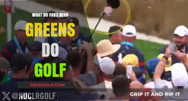 Golf Fans Near Greens: Roles, Etiquette, and Impact on Players