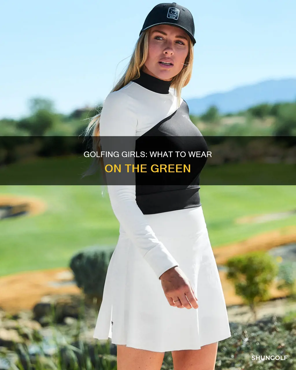 what do girls where to golf