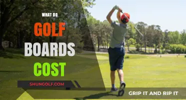 Golf Boards: How Much Do They Cost?