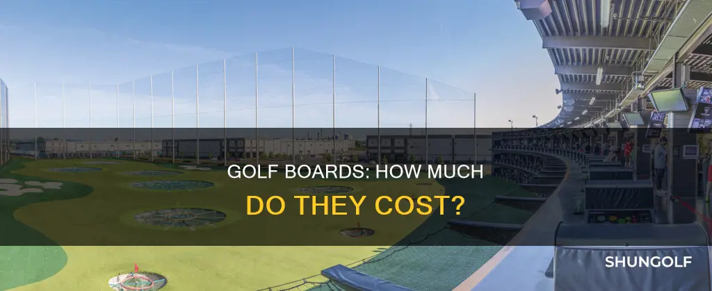 what do golf boards cost