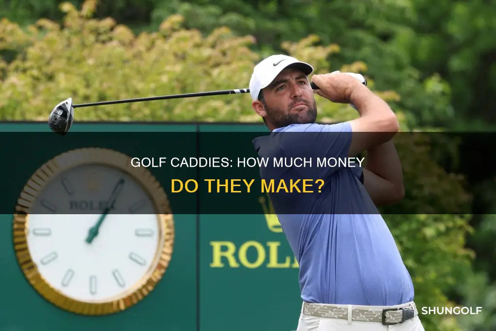 what do golf caddies earn