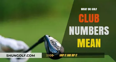 Understanding Golf Club Numbers: A Beginner's Guide to Club Selection
