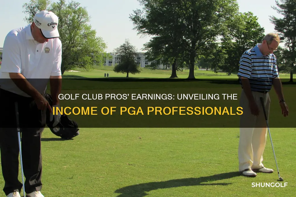 what do golf club pros make