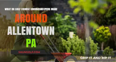 Golf Course Groundskeepers' Salaries in Allentown, PA: What to Expect