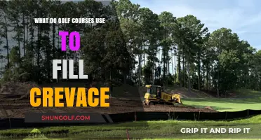 How Golf Courses Repair Crevices: Materials and Techniques Explained