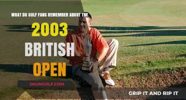 Iconic Moments Golf Fans Recall from the 2003 British Open