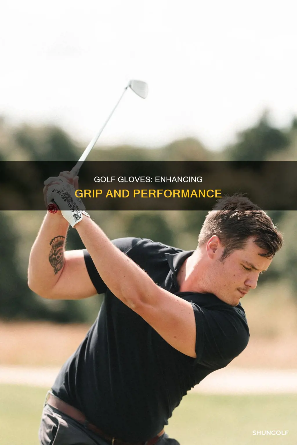 what do golf gloves help with