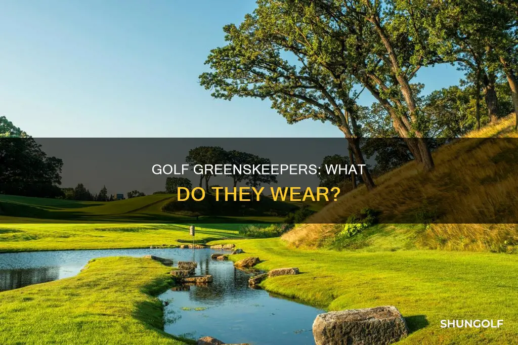 what do golf greenskeeperwear
